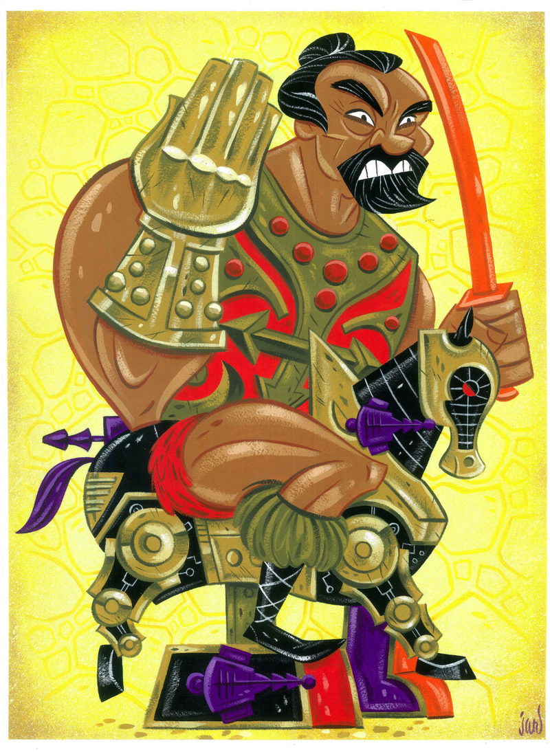 Illustration for article titled Mattel Toys LikeĀ He-Man, Barbie and Hot Wheels Get A Beautiful Art Show